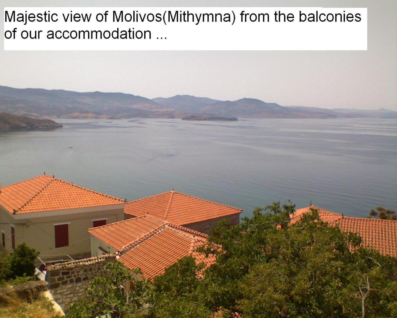 The Schoolmistress With The Golden Eyes, Studios & Rooms Metímna Exterior foto